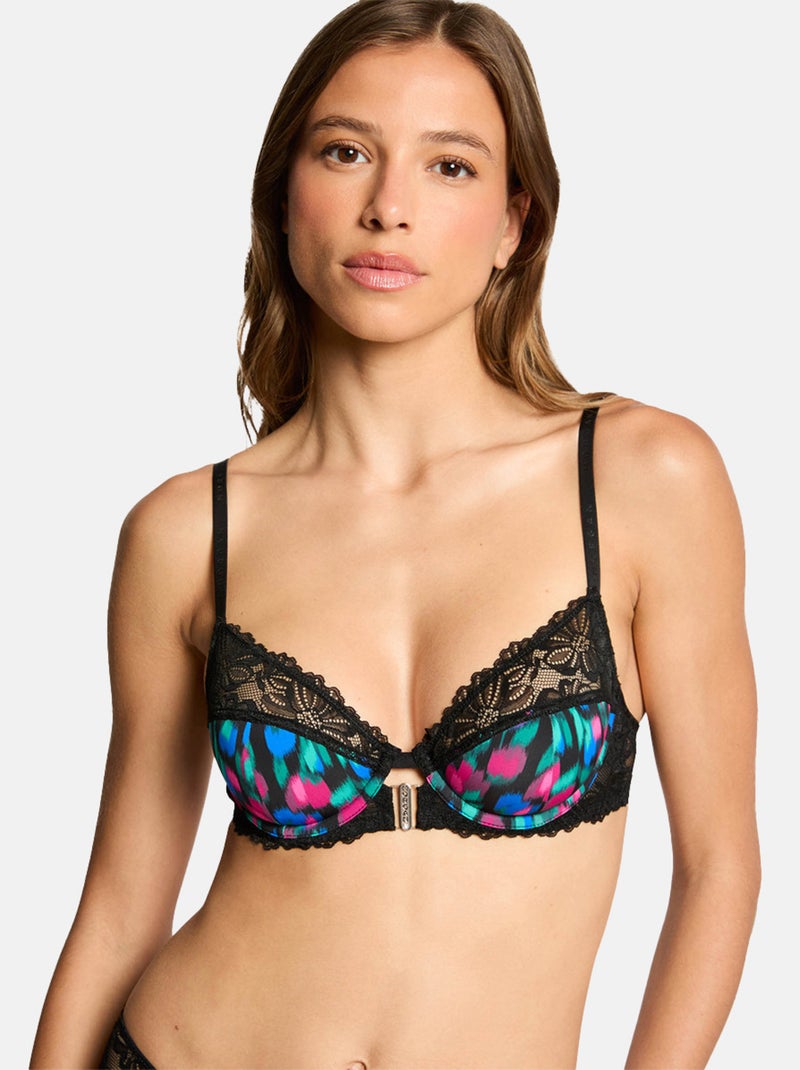 Soutien-gorge armatures ANNA - Morgan Lingerie Noir - Kiabi