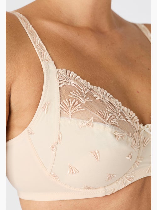Soutien-gorge armatures brodé BELLA de Damart - Damart - Kiabi