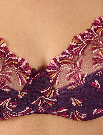 Soutien-gorge armatures brodé BELLA de Damart - Damart
