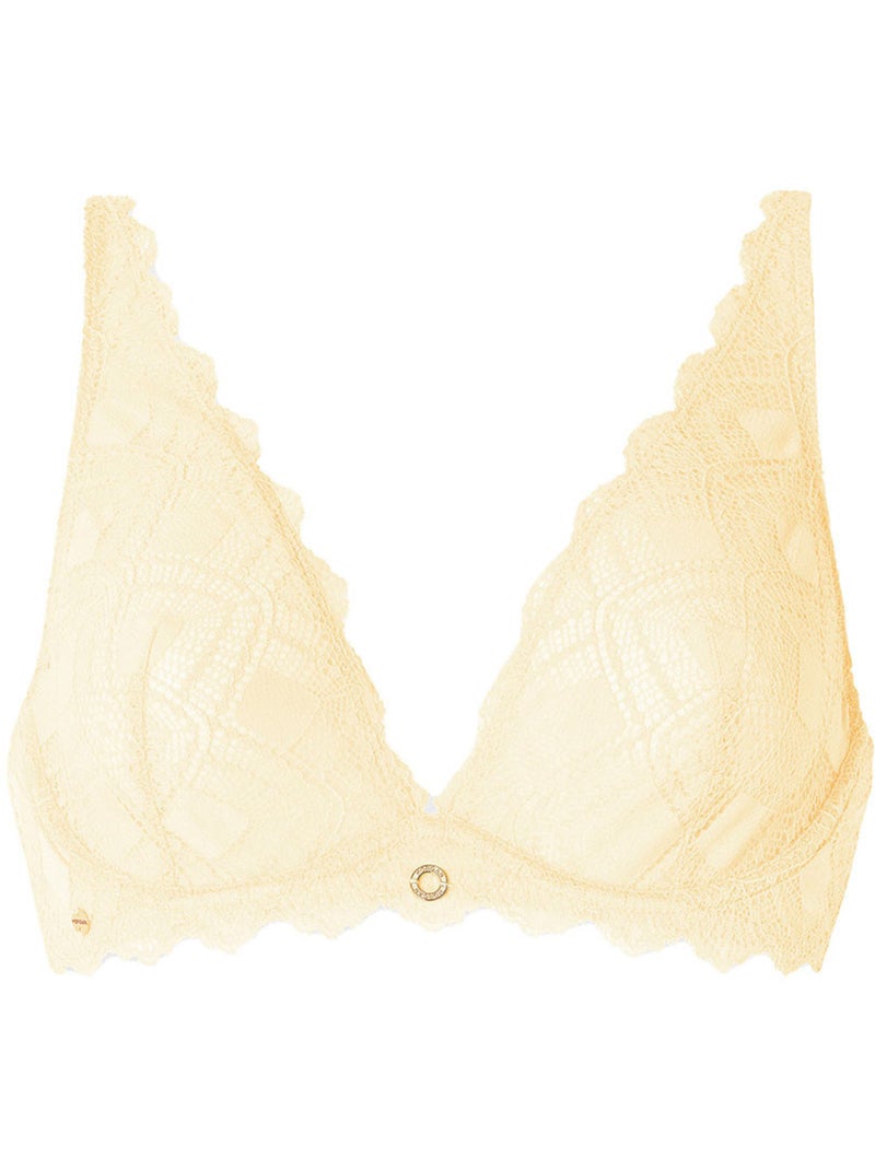 Soutien-gorge armatures CELESTE - Morgan Lingerie Jaune - Kiabi