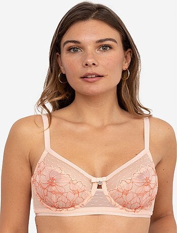 Soutien gorge Armatures CELINE Rose