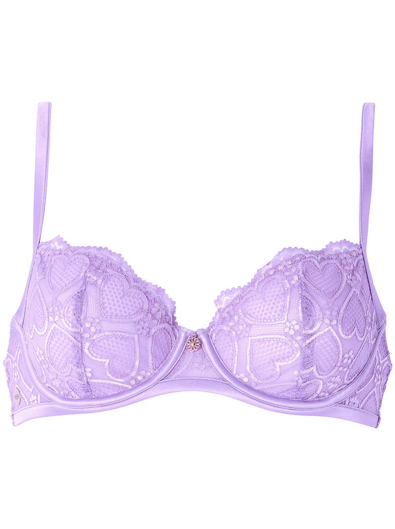 Soutien-gorge armatures CHANSON - Brigitte Bardot Lingerie Violet - Kiabi