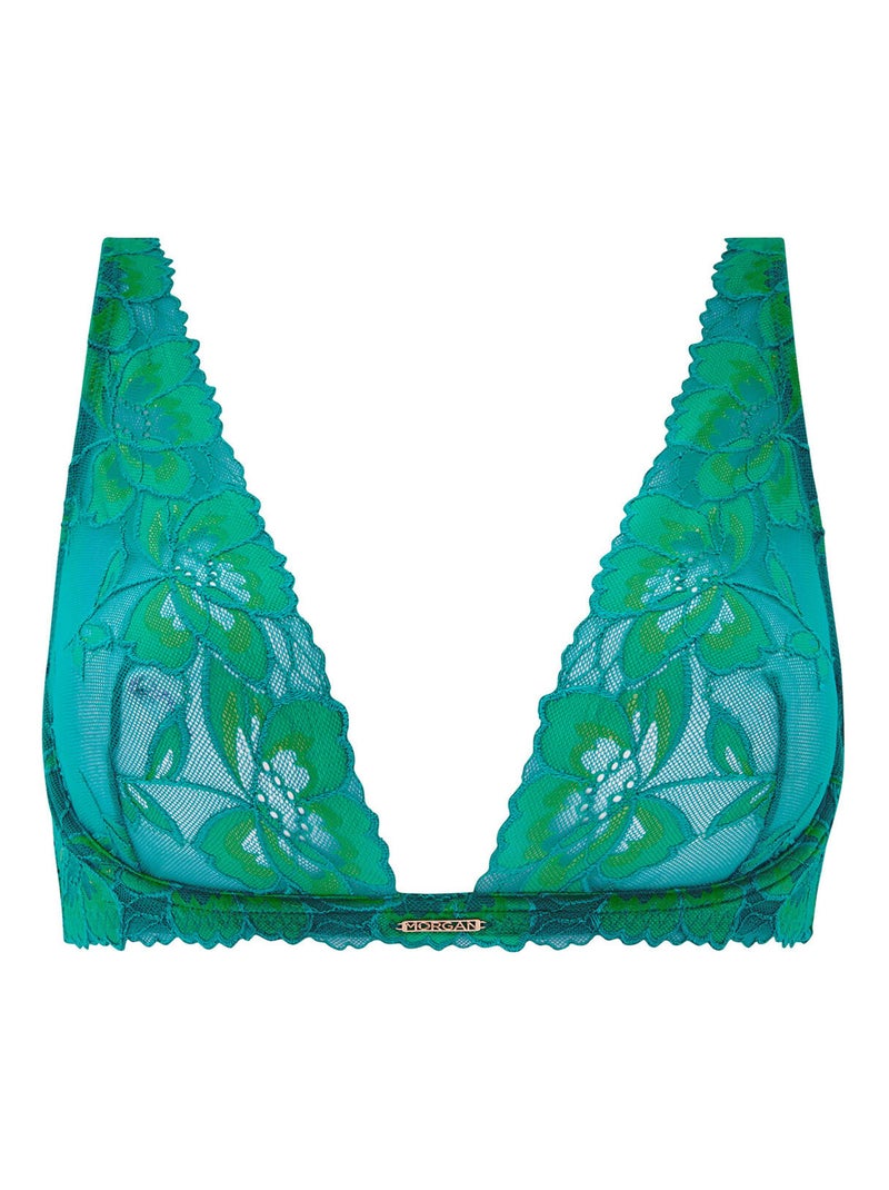 Soutien-gorge armatures ELISA - Morgan Lingerie Bleu - Kiabi