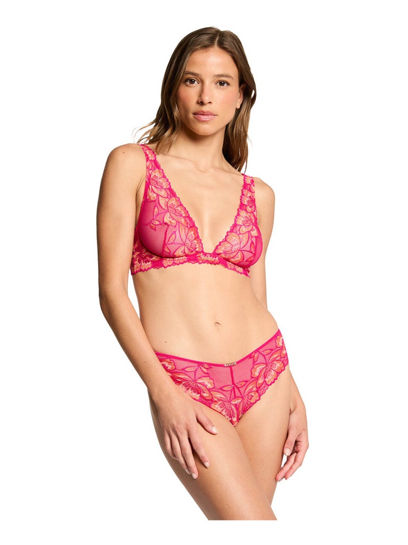 Soutien-gorge armatures ELISA - Morgan Lingerie Rose - Kiabi