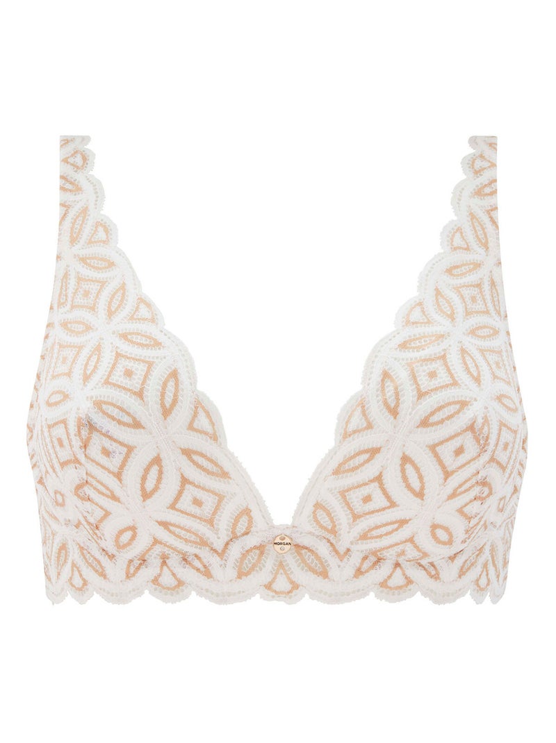 Soutien-gorge armatures EMMA - Morgan Lingerie Blanc - Kiabi