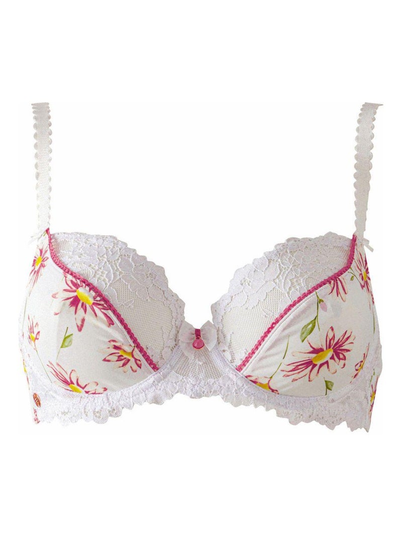 Soutien-gorge armatures EUPHORIE - Brigitte Bardot Lingerie Blanc - Kiabi