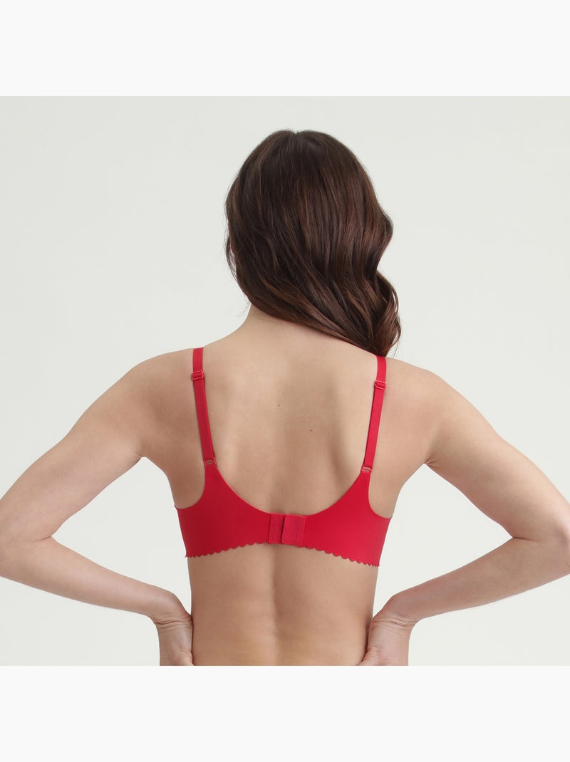 Soutien-Gorge Armatures fines Body Touch Rouge - Kiabi