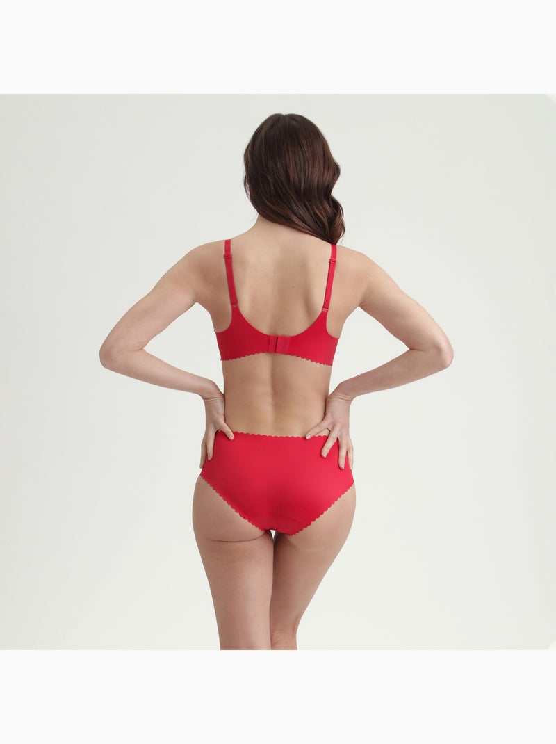 Soutien-Gorge Armatures fines Body Touch Rouge - Kiabi