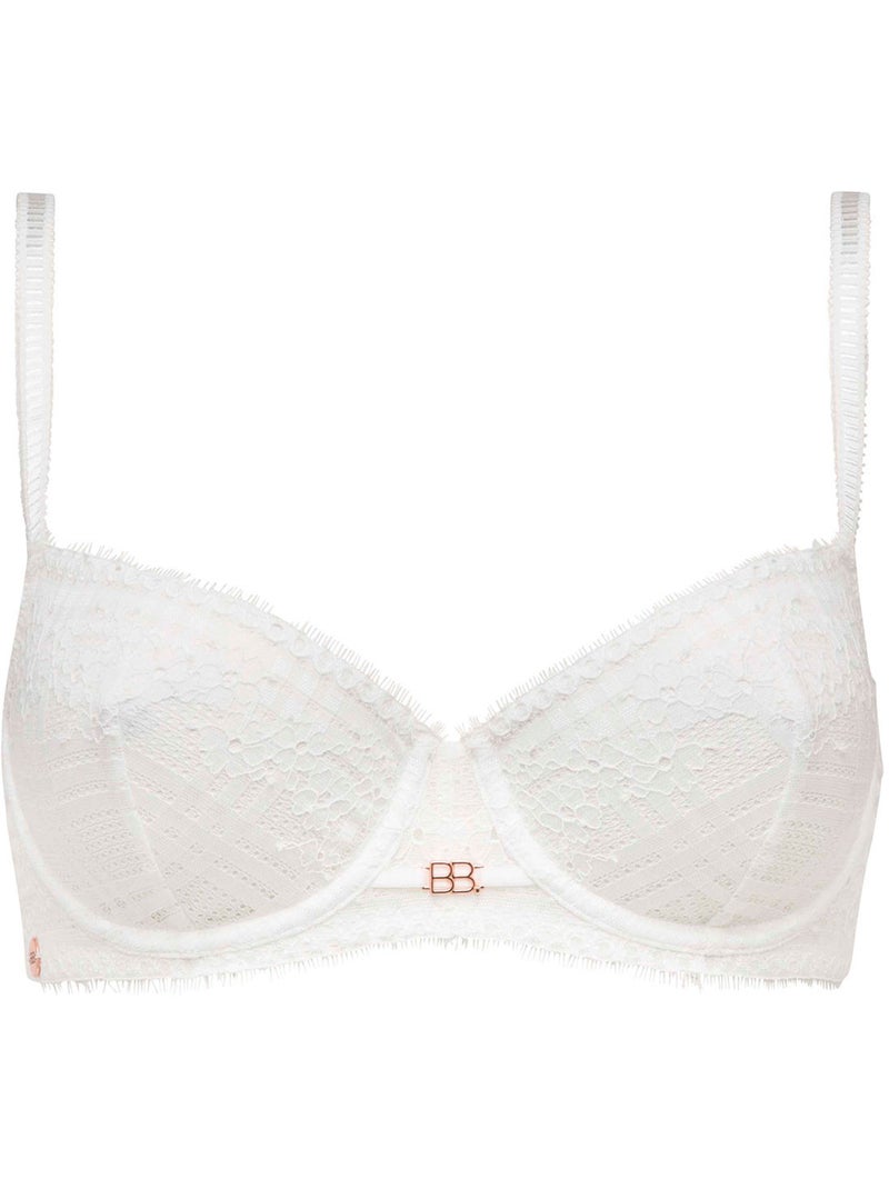 Soutien-gorge armatures FLAMENCO - Brigitte Bardot Lingerie Blanc - Kiabi