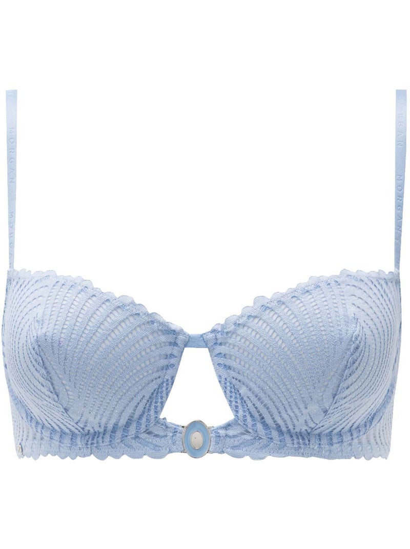Soutien-gorge armatures GARANCE - Morgan Lingerie Bleu - Kiabi