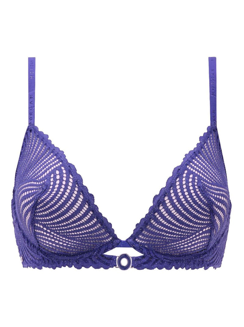 Soutien-gorge armatures GLORY - Morgan Lingerie Bleu - Kiabi