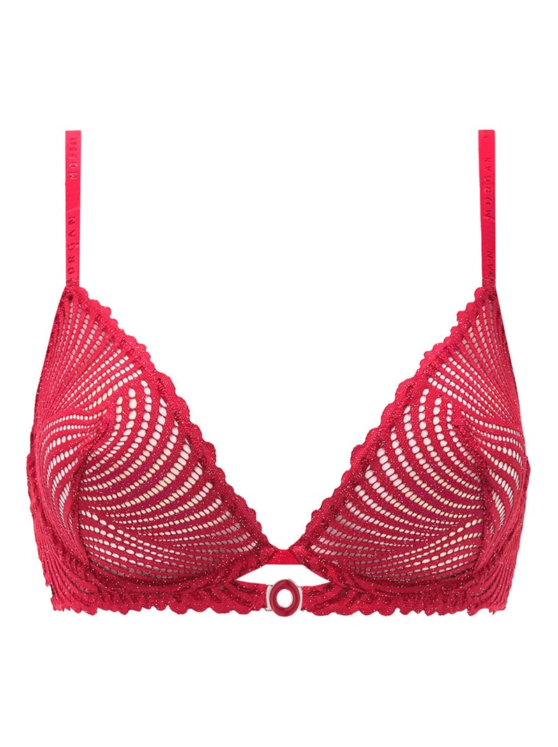 Soutien-gorge armatures GLORY - Morgan Lingerie Violet - Kiabi