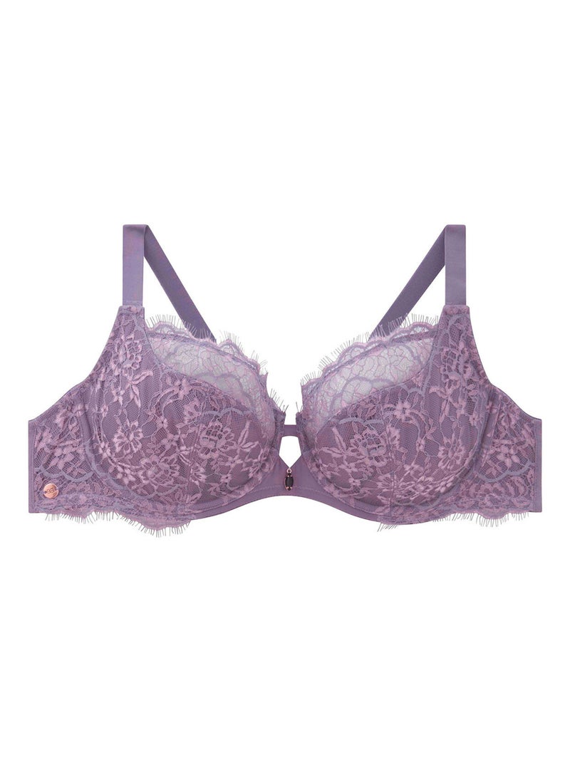 Soutien-gorge armatures grand maintien AROMATIQUE - Brigitte Bardot Lingerie Violet - Kiabi