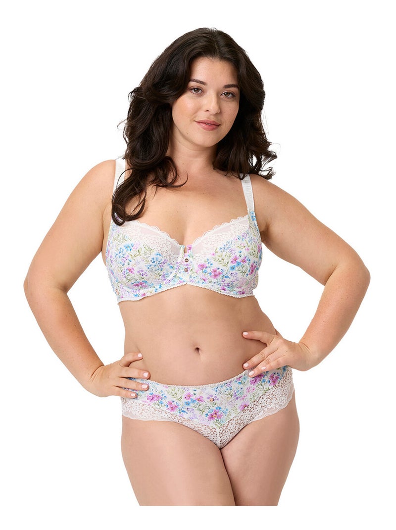 Soutien-gorge armatures grand maintien DAHLIA - Brigitte Bardot Lingerie Blanc - Kiabi