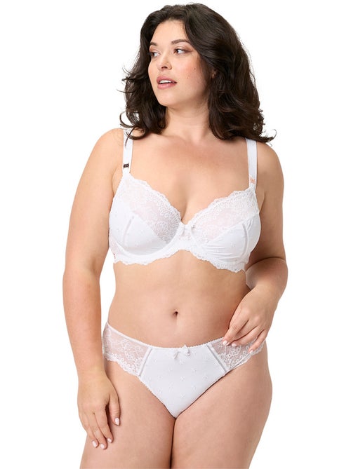 Soutien-gorge armatures grand maintien LOUANGE - Brigitte Bardot Lingerie - Kiabi