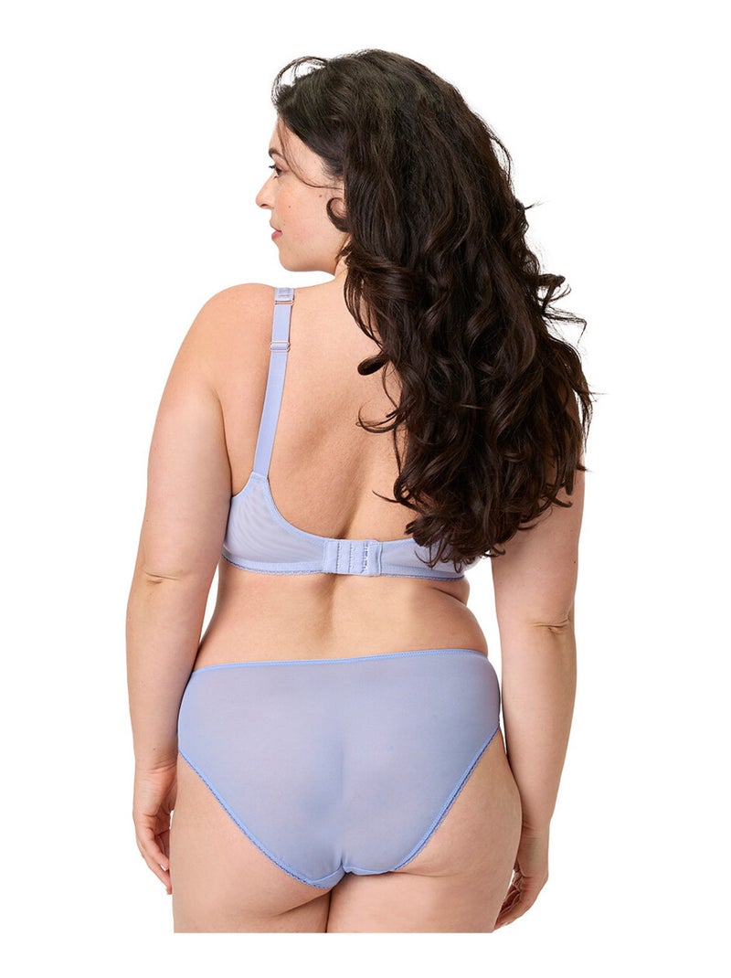 Soutien-gorge armatures grand maintien MYOSOTIS - Brigitte Bardot Lingerie Bleu - Kiabi