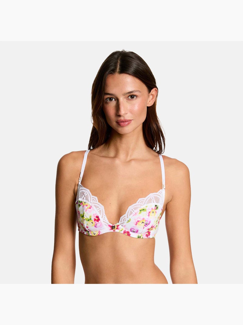 Soutien-gorge armatures HELOISE - Morgan Lingerie Blanc - Kiabi