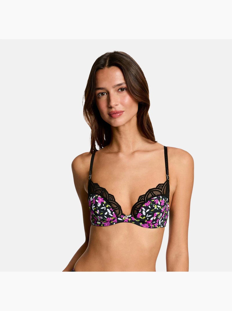 Soutien-gorge armatures HELOISE - Morgan Lingerie Noir - Kiabi