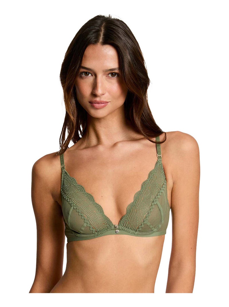 Soutien-gorge armatures LORIE - Morgan Lingerie Vert - Kiabi