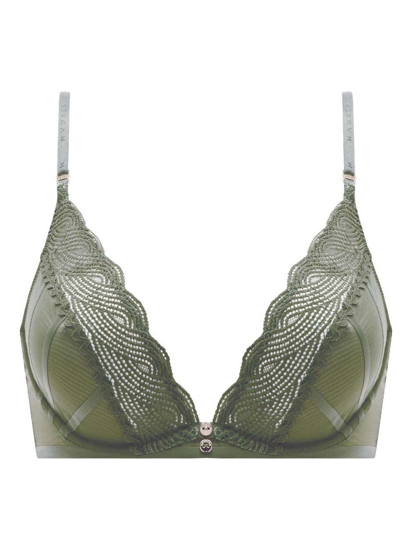 Soutien-gorge armatures LORIE - Morgan Lingerie Vert - Kiabi
