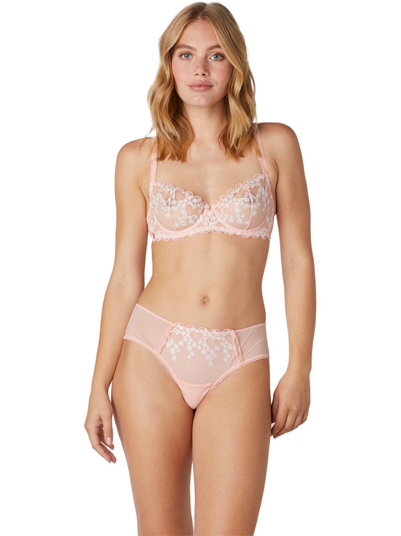 Soutien-gorge armatures MERENGUE - Brigitte Bardot Lingerie Orange - Kiabi