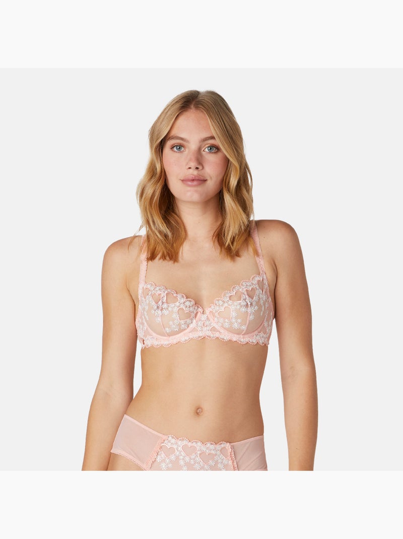 Soutien-gorge armatures MERENGUE - Brigitte Bardot Lingerie Orange - Kiabi