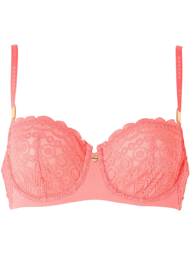 Soutien-gorge armatures SANDRA - Morgan Lingerie Rose - Kiabi