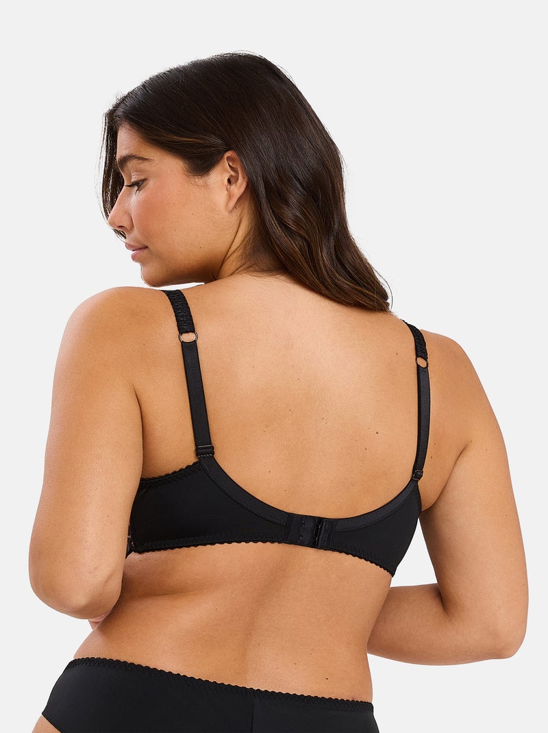 Soutien-gorge Arum Cabaret Sans Complexe Noir Rose Gris - Kiabi