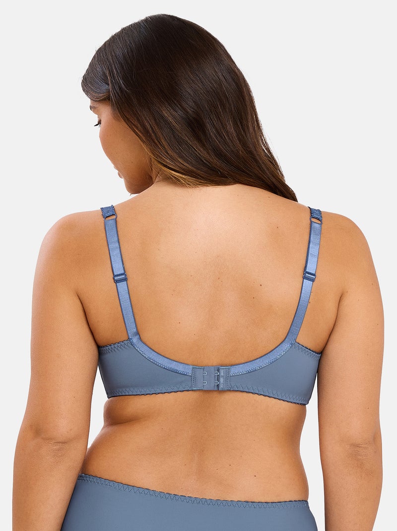 Soutien-gorge Arum Mosaic Sans Complexe Gris Rouge - Kiabi