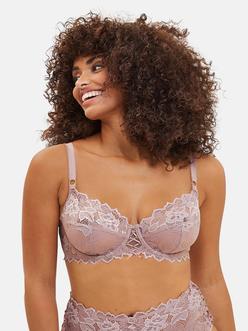 Soutien-gorge Arum Prima Sans Complexe Taupe - Kiabi