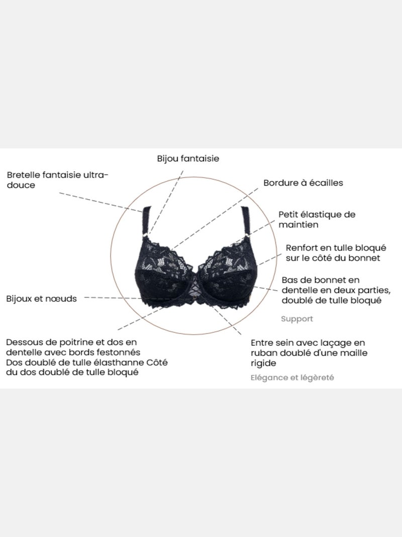 Soutien-gorge Arum Prima Sans Complexe Taupe - Kiabi