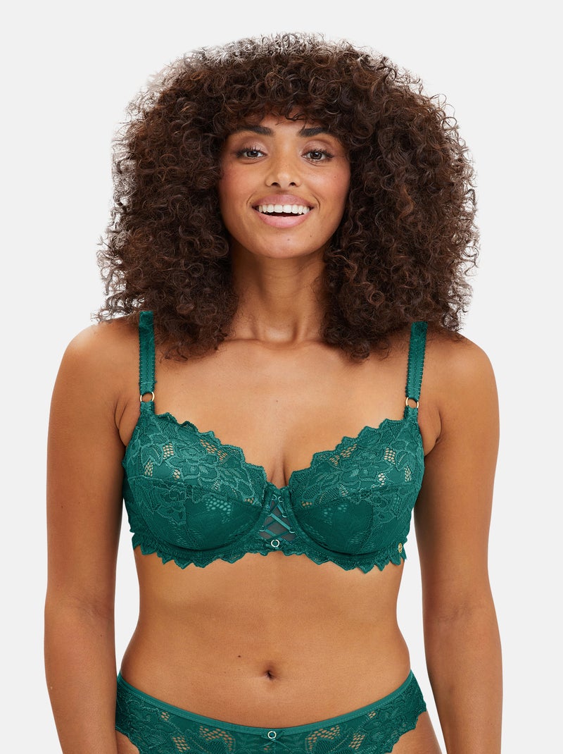 Soutien-gorge Arum Prima Sans Complexe Vert sapin - Kiabi
