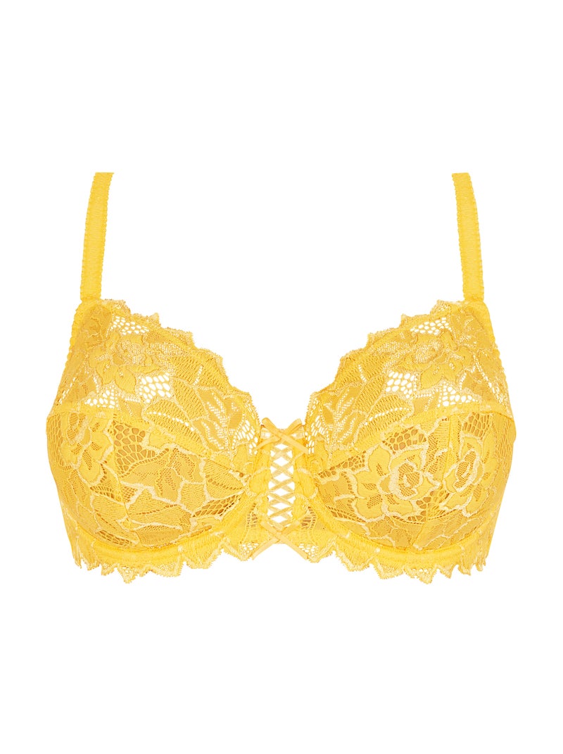 Soutien-gorge arum sans complexe lingerie Jaune citron - Kiabi