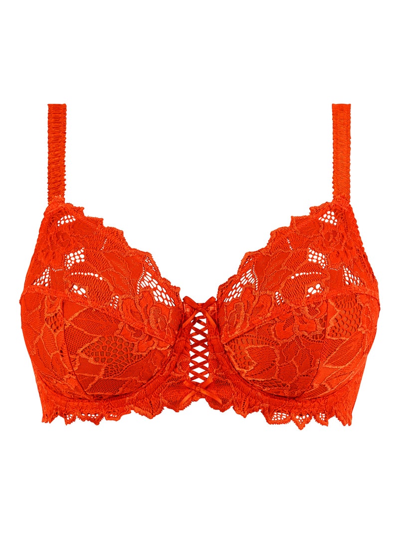 Soutien-gorge arum sans complexe lingerie Orange mandarine - Kiabi