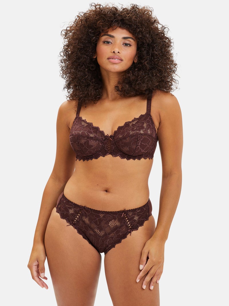 Soutien-gorge Arum Sans Complexe Marron chocolat - Kiabi
