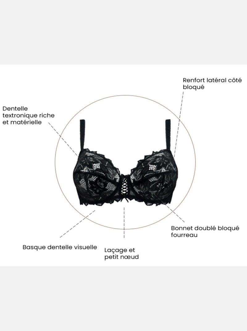 Soutien-gorge Arum Sans Complexe Marron chocolat - Kiabi