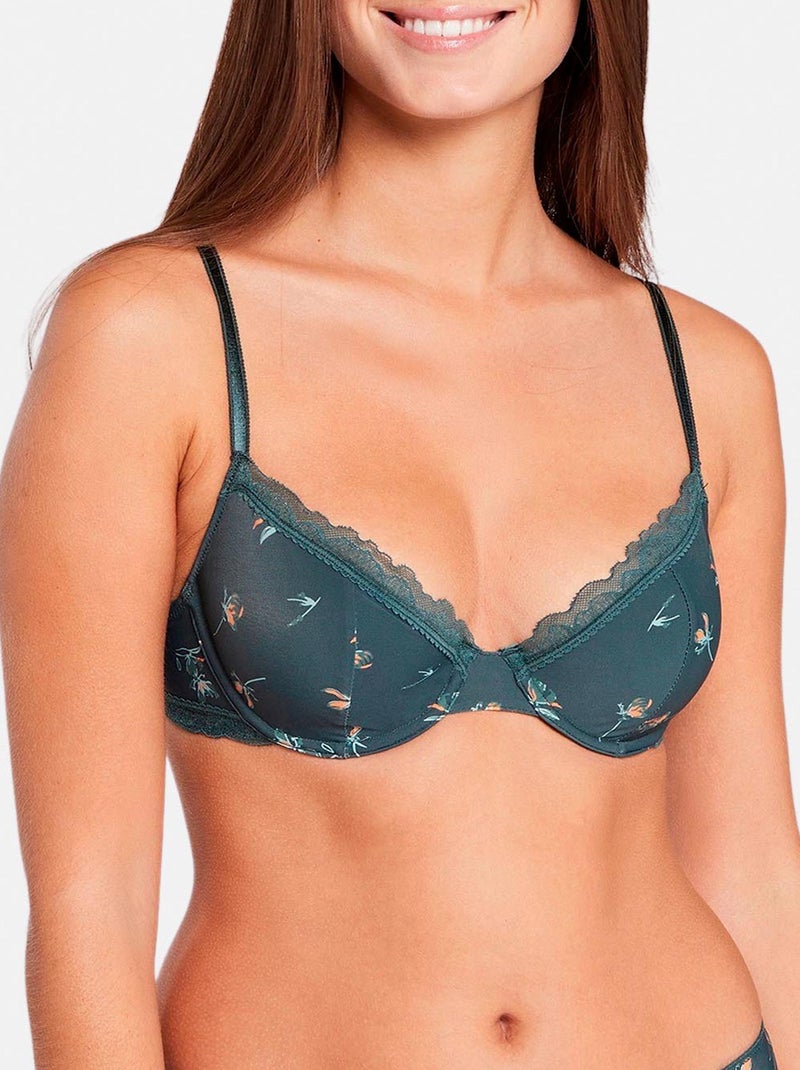 Soutien-gorge Audacieuse Billet Doux Vert sapin - Kiabi