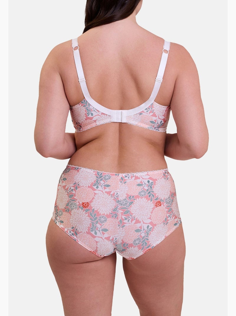 Soutien-gorge aurélie sans complexe lingerie Blanc Rose - Kiabi