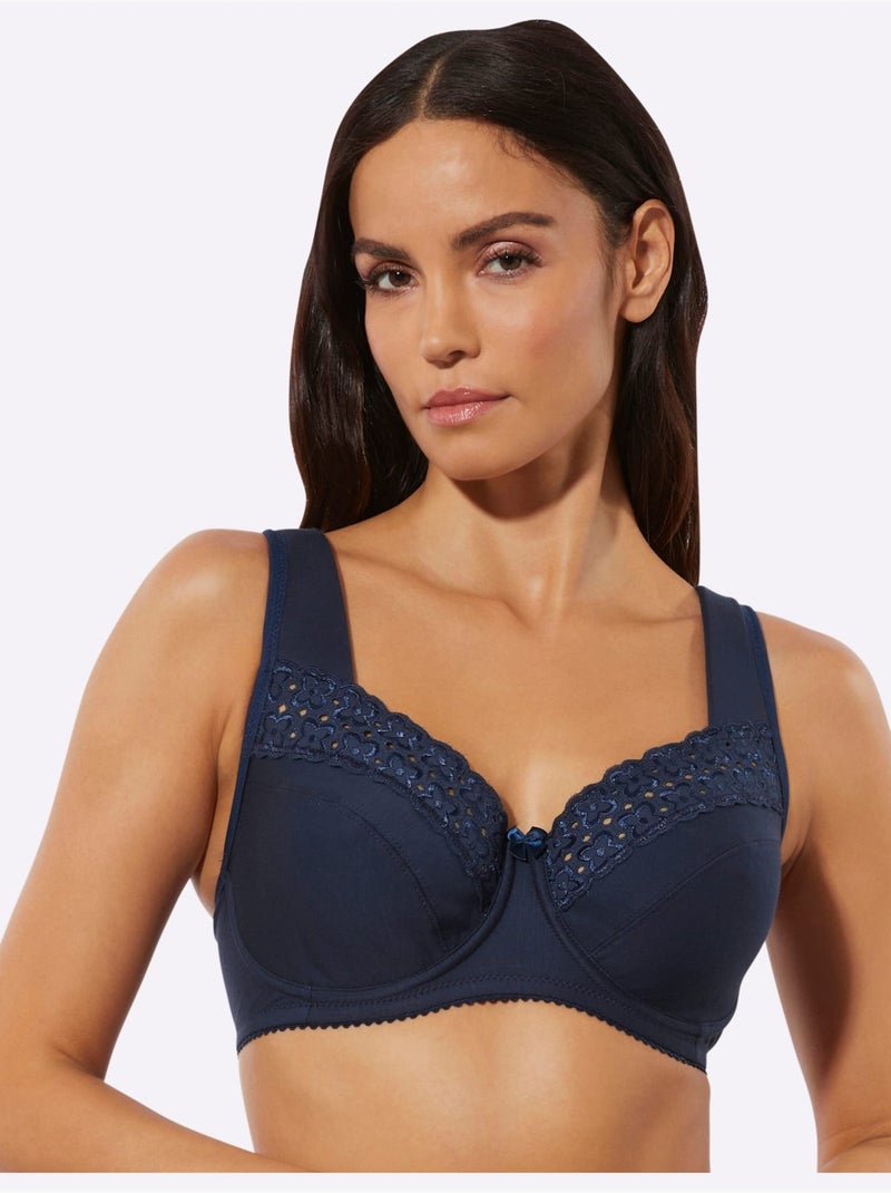 Soutien-gorge Avec Armatures - Witt Bleu marine - Kiabi
