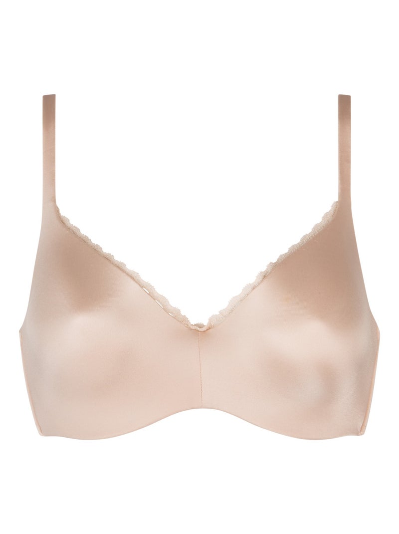 Soutien-gorge avec armatures 24h Soft Absolu Marron - Kiabi