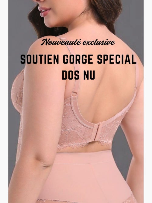 Soutien-gorge Avec Armatures Dos Nu Zoe | Gerard Pasquier - Kiabi