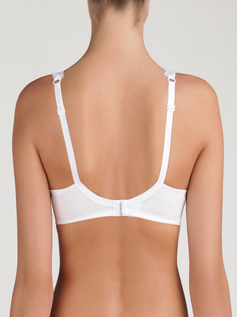Soutien-gorge Avec Armatures Ecodim Maintien Blanc - Kiabi