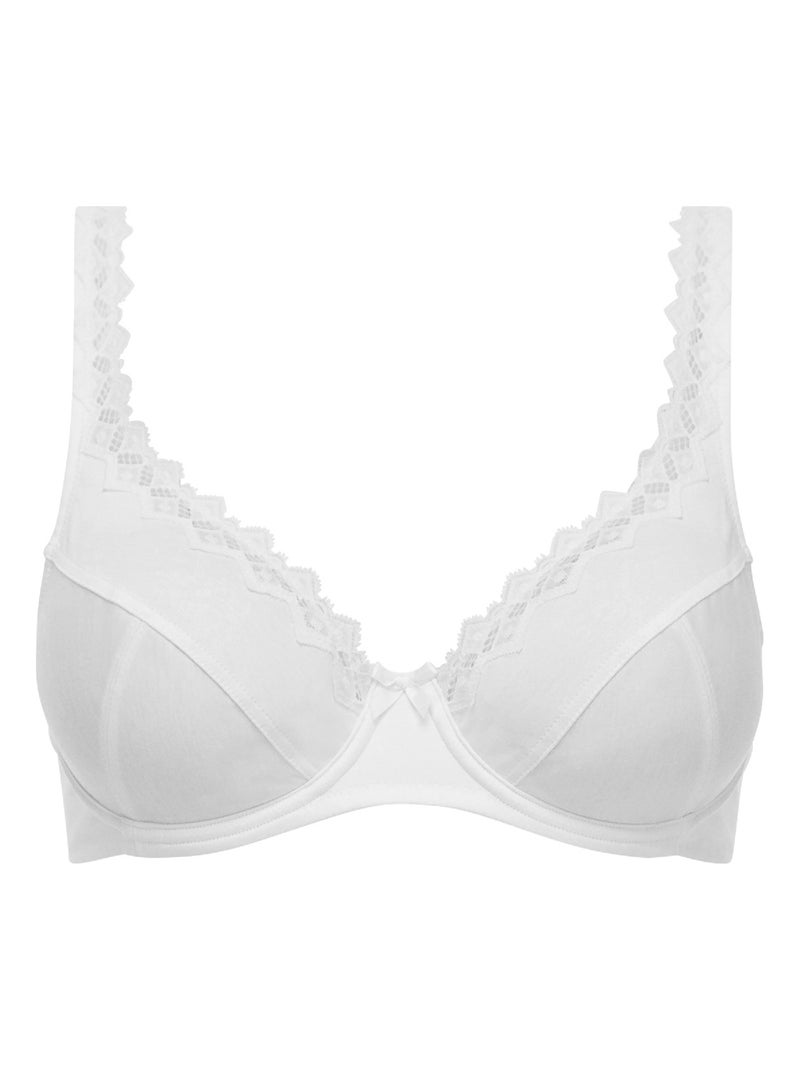 Soutien-gorge Avec Armatures Ecodim Maintien Blanc - Kiabi