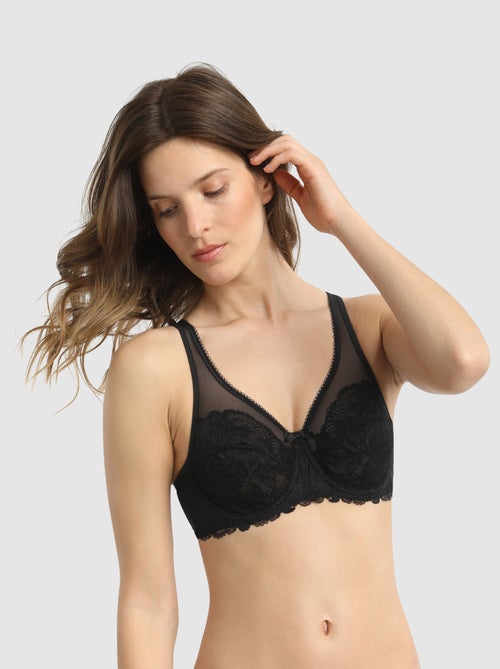 Soutien-gorge Avec Armatures En Dentelle Generous Essentiel - Kiabi