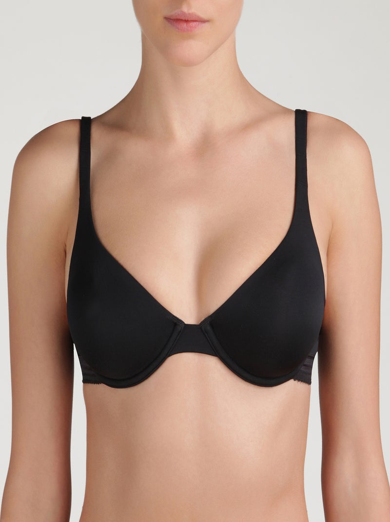 Soutien-gorge Avec Armatures Invisifit Noir - Kiabi