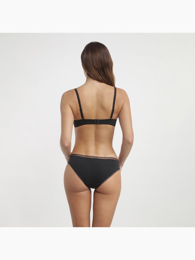 Soutien-gorge avec armatures My Daily Confort Noir - Kiabi