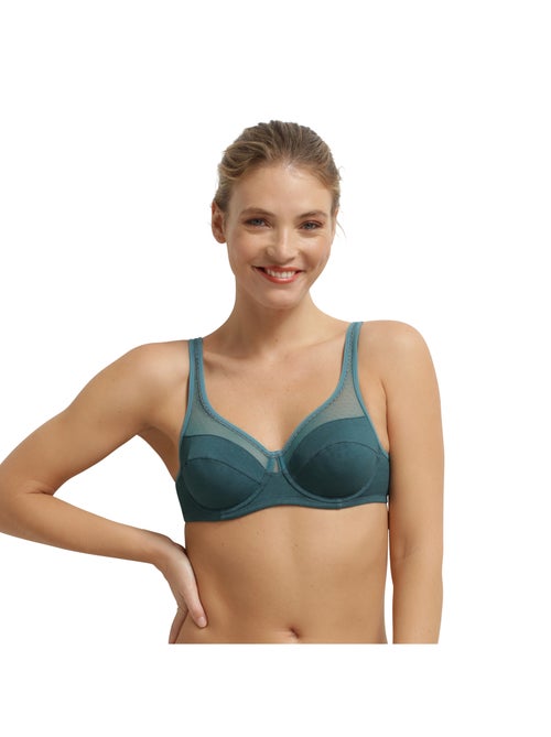 Soutien-gorge avec armatures non paddé Generous Coton Bio - Kiabi Soutien-gorge avec armatures non paddé Generous Coton Bio - Kiabi