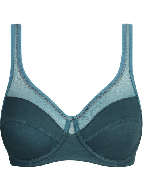 Soutien-gorge avec armatures non paddé Generous Coton Bio - Kiabi Soutien-gorge avec armatures non paddé Generous Coton Bio - Kiabi