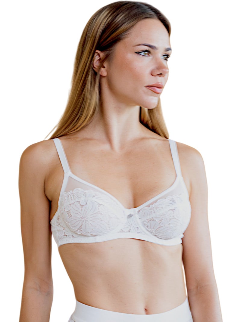 Soutien-gorge Avec Armatures Roselyne | Gerard Pasquier Beige - Kiabi