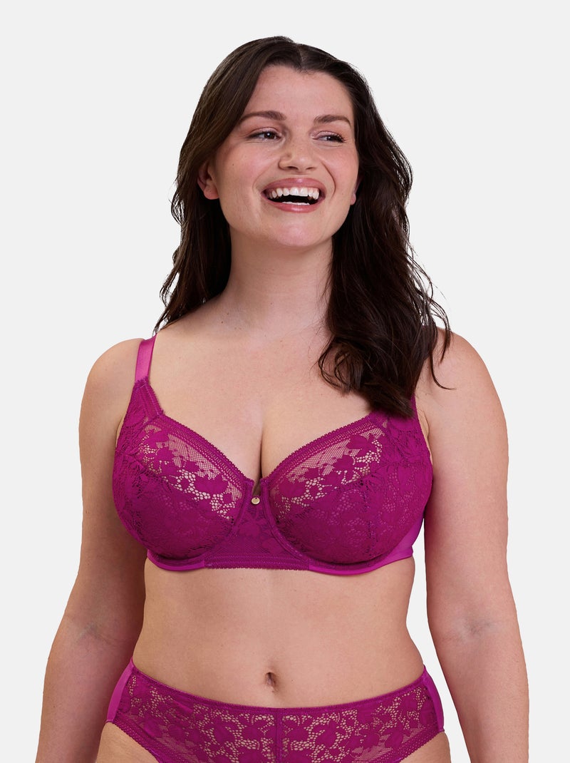 Soutien-gorge avec armatures Suzie Sans Complexe Rose - Kiabi